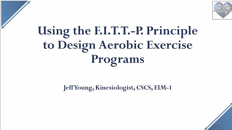 How to Design an Aerobic Exercise Program